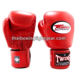 Muay Thai Boxing Gloves for Kids Twins BGVS3 Synthetic Red